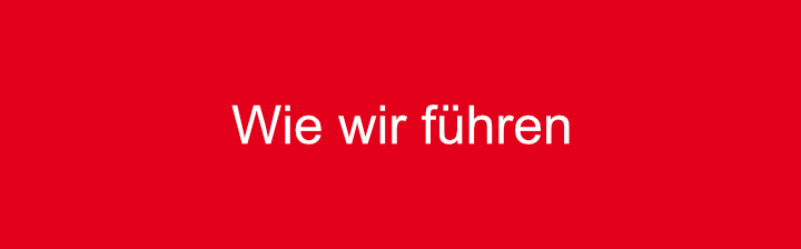 Wie wir führen