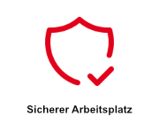 Sicherer Arbeitsplatz